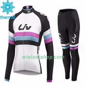 Fietskleding Dames (Wielershirt Lange Mouw + Fietsbroek Lang) 2015 CCC Liv N002 Winter Thermal Fleece